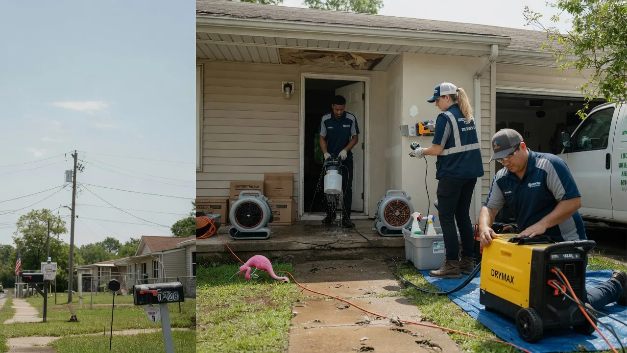 Storm Damage Water Removal in Watertown, TN near me